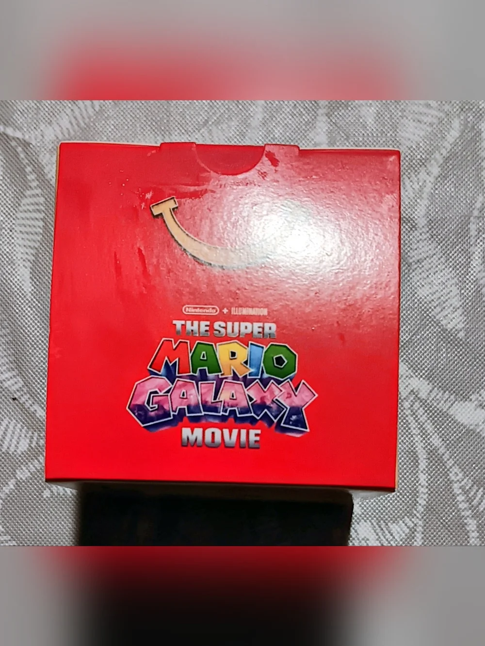2026 McDONALD'S SUPER MARIO GALAXY HAPPY MEAL TOY #01-MARIO-NEW IN BOX!